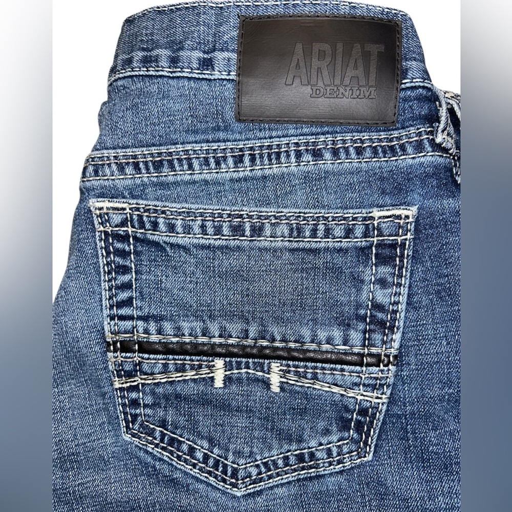 Ariat M7 Straight Leg Slim Fit Men’s Jeans 32/34 - Picture 5 of 5